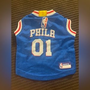 Pet NBA Philadelphia 76ers Tank Jersey XSmall